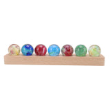 Ball Night Light 3D Effect Color Variation Painting Process Built in LED Glass Sapele Beech Crystal V1294-YM0717-3115220082513