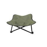 Green Elevated Comfort Pet Bed - Portable & Foldable Dog Cat Cot - Durable 600D Oxford Fabric, V888-ELOSUNG27555