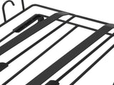 Under Cabinet Hanging Shelf Stainless Steel Under Shelf Storage Rack with Multiple Hooks for Cutting V1294-YM0901-3118240222512