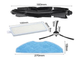 18Pcs/Set Dust Bag Kit For 360 For Botslab S8 Plus Vacuum Cleaner Main Side Brush Filter Mop Cloth V1189-LWWAL-20260327-05020