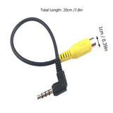 Masteelf 2 .5mm Conversion Line Reverse Camera Backup for Car Man Black V1189-LWWAL-20260327-03570