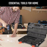 219-Piece Combination Security Bit Set Screw Driver Bit Tamper Proof Torx Box V465-94272
