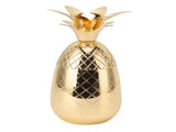 Cocktail Shaker Pineapple Shape Stainless Steel Polished Smooth Surface 500ml for Home Bar Gold V1294-YM0703-3118230139912