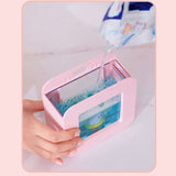 Touchless Automatic Sensor Soap Dispenser Cartoon Pet Waterproof Smart Foam Soap Dispenser Pink V1294-YM0716-3112220051012