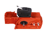 Crankcase Cylinder 40mm Crankcase Cylinder with Spark Plug for Husqvarna 136 137 141 142 Chainsaw V1294-YM0523-3111210364511