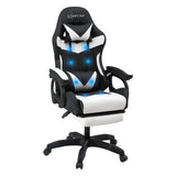 Artiss Gaming Office Chair with 8 Point Message Reline Ergonomic White MOC-L-GC-8P-BK-WH