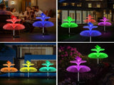 Solar Garden Lights 4 Packs Solar Lights for Outside,Waterproof Solar Outdoor Lights Decorative 7 V1192-AZ-W-11735