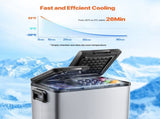 Portable Car Refrigerator Freezer Compressor 55L Dual Zone for Car Home V952-WLCZBXX55LSM46682V3
