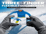 OutdoorMaster Ski Snow Gloves for Women & Men - 3M Thinsulate Waterproof Snowboard Winter Warm V1168-QK-YMHJ-5SVS