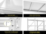3Mx2M Giantz Garage Shelving Warehouse Rack WR-F-30006-200WH-ABC