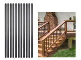 Staircase Balusters 51 Pack, 813 mm Aluminum Stair Balusters, 19 mm Water-Proof Round Metal Spindle V952-YXKLGZL51G32YUGV2V0