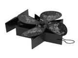 4 Blades Heat Powered Fan Santa Claus Pattern Fireplace Fan for Heat Distribution Circulating Warm V1294-YM0714-3113210211011