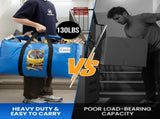 4 Pack Extra Large Moving Bags, Storage Bags with Visible Window, 93L Heavy-Duty Totes For Storage, V1189-LC-AMZ-00259