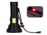 MultiFunction Flashlight USB Charging 1500 Meters LongRange LED Special Flashlight for Hunting V1294-YM0901-3119210102611