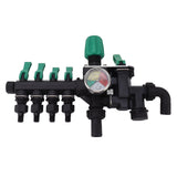 Hose Manifolds 4 Way Spigot Splitter Separate Switch Multifunction Easy Installation Anti Rust for V1294-YM0901-3111230162211