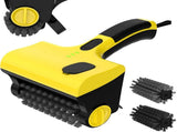 2 in 1 Electric Grill Brush, Cordless Electric Grill for Outdoor Grill, 360&deg Rotating V1258-DP02-C-336