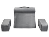 Reading Pillow, Backrest Support Pillow with Arm and 3 Pockets, Large Size Bed Pillow with Removable V952-CSYDZHS00000R36OL001V0