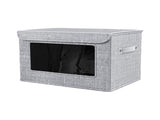 Wzzjkit Clothes Storage Bins, Foldable Storage Bin for Clothes, Clothing Storage Bins with Lid, V1189-LWWAL-20260325-01444