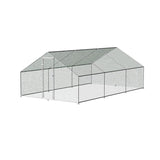 i.Pet Chicken Coop Cage 3x6x2m Galvanised Steel PET-CHICK-CAGE-B-3X6