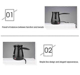 Electric Turkish Coffee Pot Stainless Steel Coffee Maker Machine V1263-JX-5716