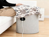 New Under Desk Leg Warmer, Portable Foot Heater Under Desk with 5 Heat Settings, Fast Warming V1366-AZ2-W-11428