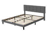 Levede Bed Frame Upholstered Platform Mattress Base Double BF1078-D-AU