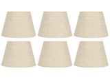 6Pcs Nordic Style E14 Chandelier Lampshade Fabric Wall Lamp Cover Accessory for Home Decoration V1294-YM0901-3119200091911