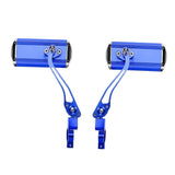 360 Degree Adjustable Handlebar Mirrors, Lightweight Wide-Angle Rearview Safety Accessories for V1369-AZ3-W-12957