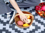 Outdoor Area Carpet PP Woven Waterproof Non Slip Breathable UV Proof RV Rug for Patio Garden Beach V1294-YM0901-3117240227611