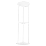 Side Table Modern Stable 3 Tier Round Acrylic Drink Table for Living Room Bedroom Bedside V1294-YM0901-3116240027011