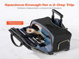 Rolling Laptop Bag, Fits Up to 17.3 Inch Laptop, Wheeled Briefcase, Roller Computer Tote Bag with 4 V952-LGSTDNB173INYPT18V0