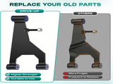 Golf Cart Delta A-Plate Sub Assembly for Club Car DS 1993-UP Gas and Electric Carts OEM 1016353 2 V1259-DP01-A-5459