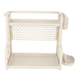 Multifunctional Kitchen Storage Rack Seasoning Bottle Storage Shelf Spice Rack HolderBeige V1294-YM0901-3118210077412
