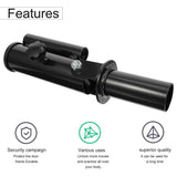 1Pc Gym Fitness Equipment T Bar Row Attachment Steel Barbell Sleeve Black V1369-AZ3-W-16912
