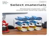 4-Tier Stackable Black Cup & Wine Organizer - Detachable Tumbler & Bottle Desktop Rack V888-ELOSUNG45853