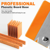 Woodworking Edge Banding Trimmer with Reversible Stainless Steel Blade for MDF Laminate Plywood PVC V1341-ZY-7U49ARZY-B1