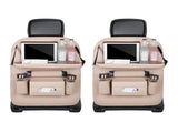 Car Back Seat Organizer with Foldable Table Tray Universal Rear Seat Storage Bag, Multi-Pocket V1107-CS-QCZYKBSNDM
