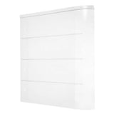 Outdoor Transparent Door Awning Canopy Rain and UV Sunshade Cover for Home Porch Entryway V1369-AZ3-W-12842