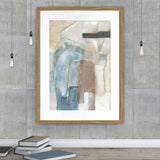 Flinders Abstract Artwork Framed W Glass Front 60x80cm V637-E646052