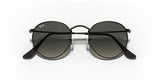 Round Flat Grey Gradient Lenses Sunglasses V196-RB3447-002