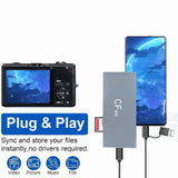 6 in 1 CFast Card Reader Read Simultaneously USB C CFast 2.0 Card Reader USB Card Reader for V1369-AZ3-W-11648