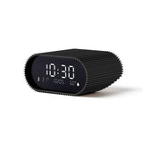 Lexon Ray Clock Lcd Alarm Clock With Temperature / Humidity Display - Black V398-LD-LR155MN3