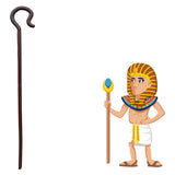 Egypt Pharaoh Scepter Shepherd Costume Crook Staff Halloween Crutch Stick Cosplay Decoration Cane V1294-YM0706-3115230087711