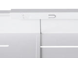 Toque Cabinet Organizer Drawer Shelf Pull Out 2Pcs Width-adjustable Kitchen KT1056-WH-2PC-AU