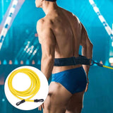 300cm Elastic Rope Swimming Training Belt Kit Resistance Training Equipment for Adult ChildrenYellow V1294-YM0901-3117200079212
