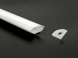 10 x 1M V-Style Aluminium LED Strip Light Channels for Cabinet Lighting V63-844301