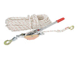 Rope Puller, 3/4 Ton Pulling Capacity, with 30.48 m of 15 mm dia. Rope, 2 Hook, Come Along Winch, V952-DLSJXQ34T100P5QJIV0