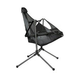 Camping Foldable Swing Luxury Recliner Relaxation Swinging Comfort Lean Back Outdoor Folding V255-YZ007-GREY