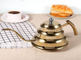 Bamboo Joint Design Stainless Steel Gooseneck Coffee Kettle Drip Pot Maker Infusion V1294-YM0722-JYA01536-02