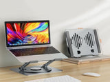 mbeat Stage S7 Rotating and Height-Adjustable Laptop Stand - Space Grey V186-MB-STD-S7GRY